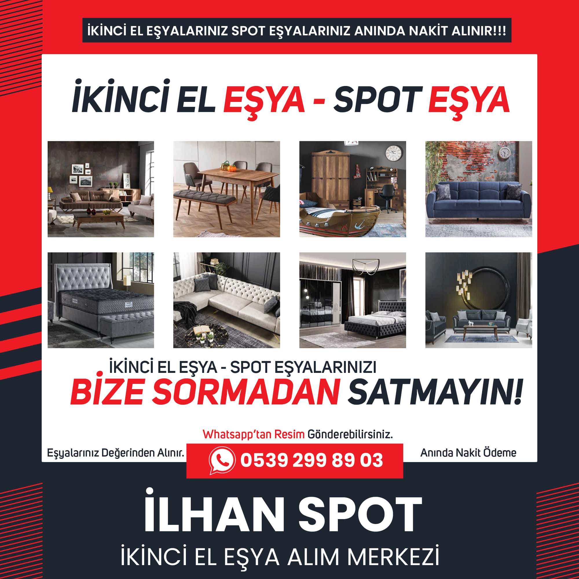 ikinci el eşya alanlar spotçular