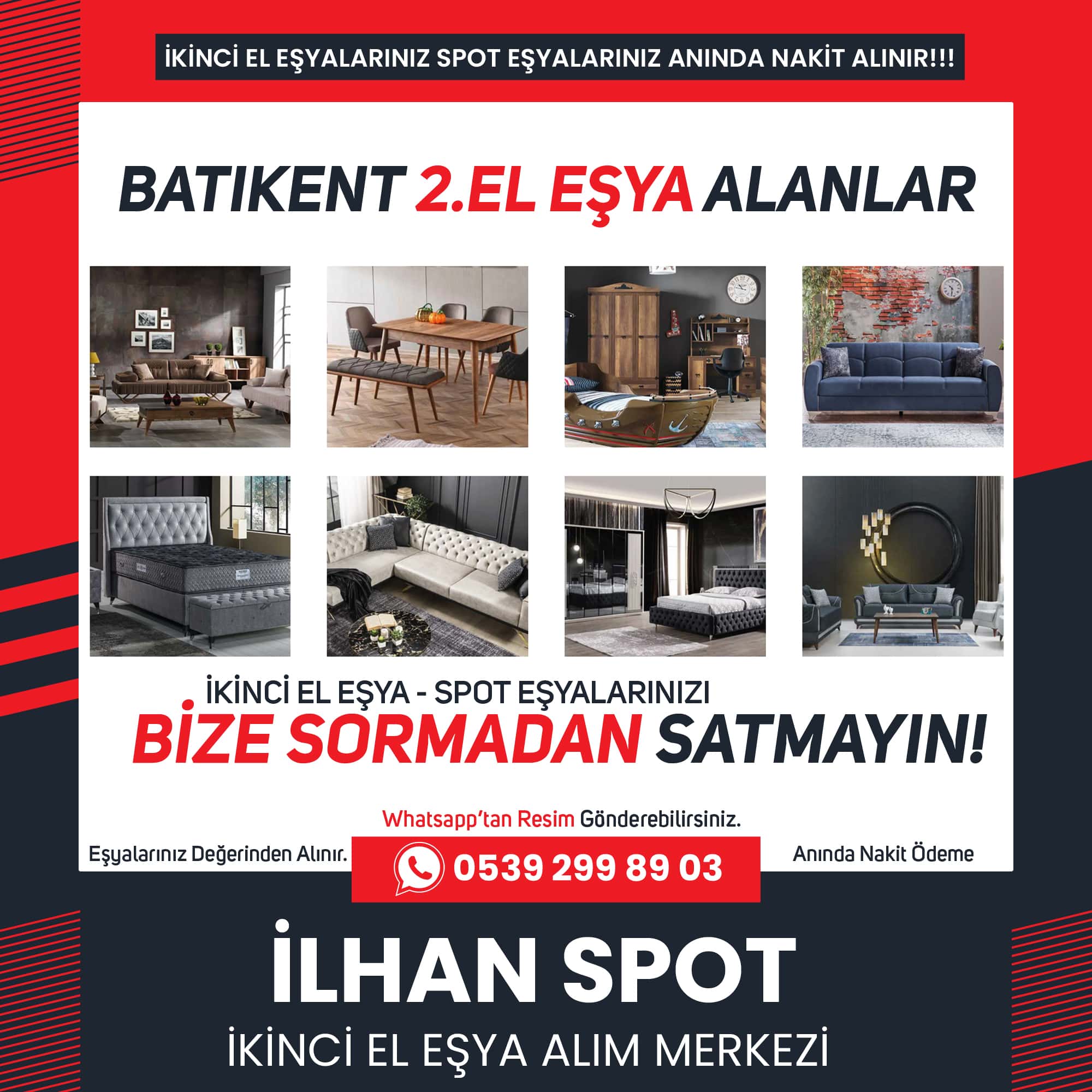 2.el eşya alanlar batıkent